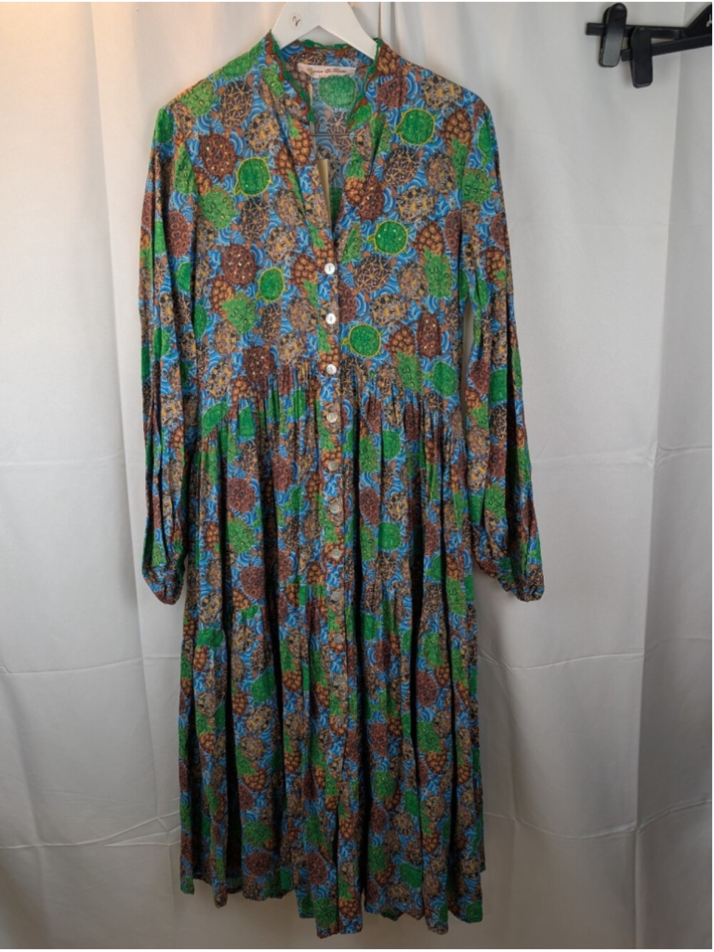 Connor & Blake turtle print long dress size S BNWT